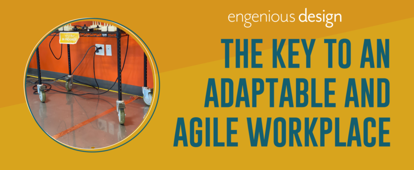 The Key To An Adaptable & Agile Workspace? Put Everything On Wheels