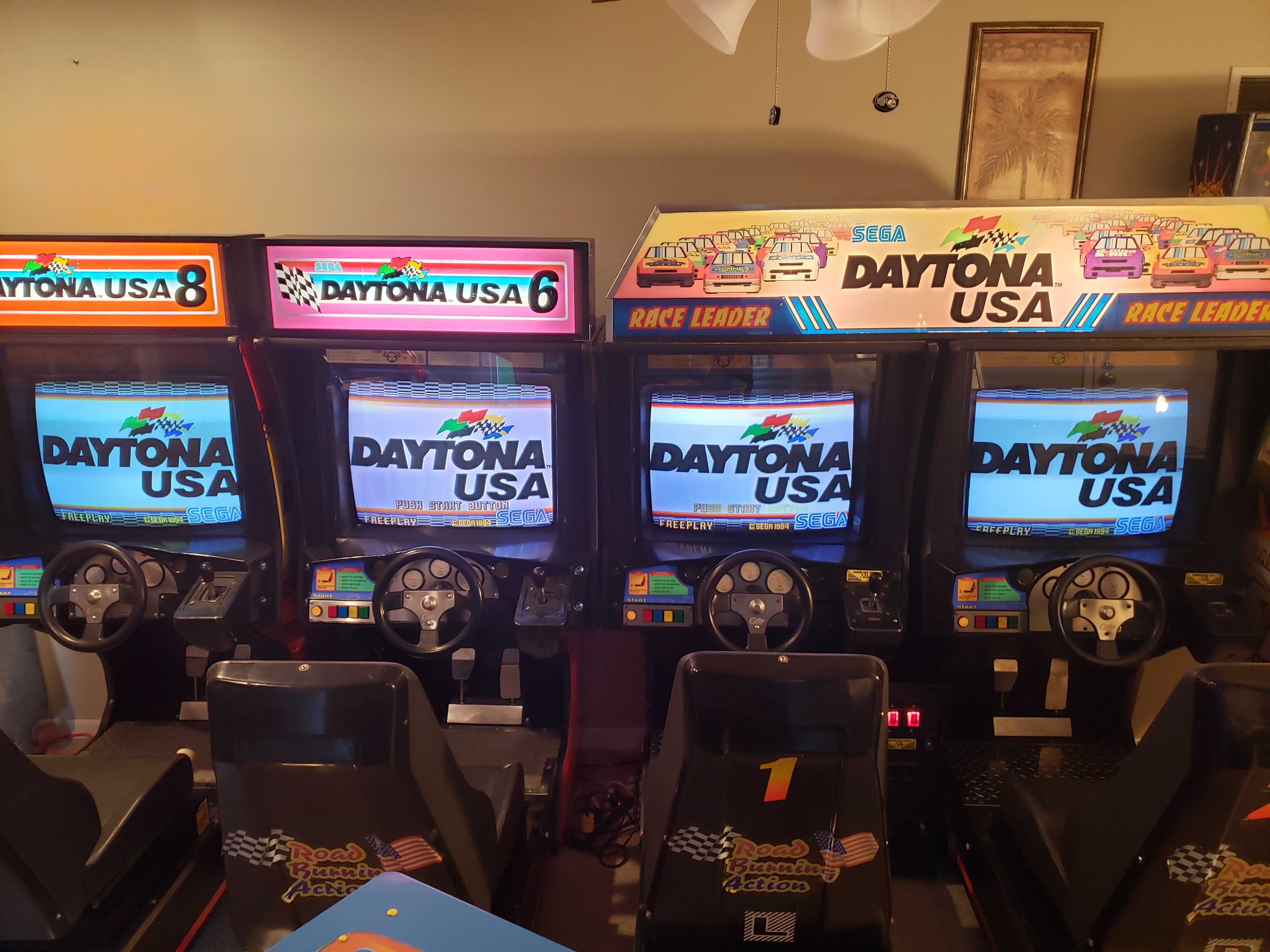 Arcade Cabinet Restoration of Daytona U.S.A. games