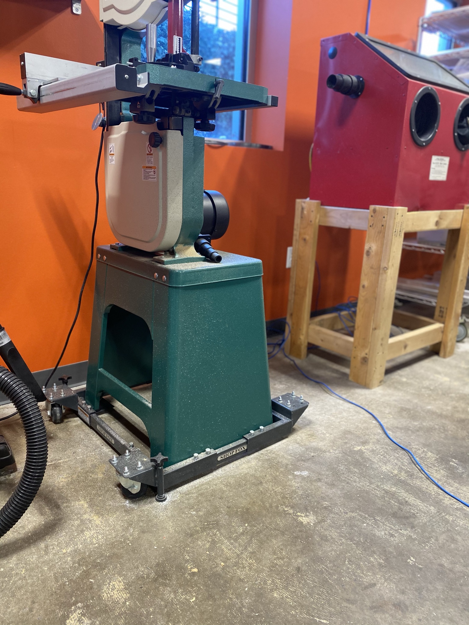 Agile Workspace - Drill Press On Wheels