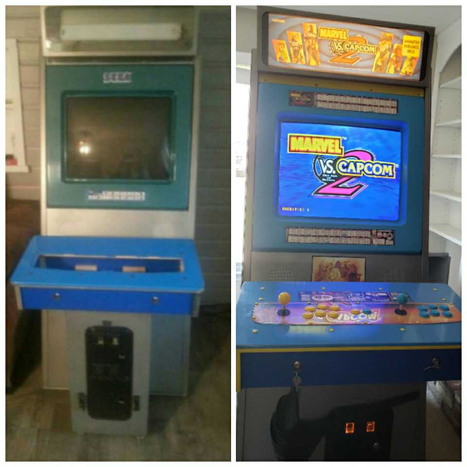 Arcade Cabinet Restoration Marvel vs. Capcom 2