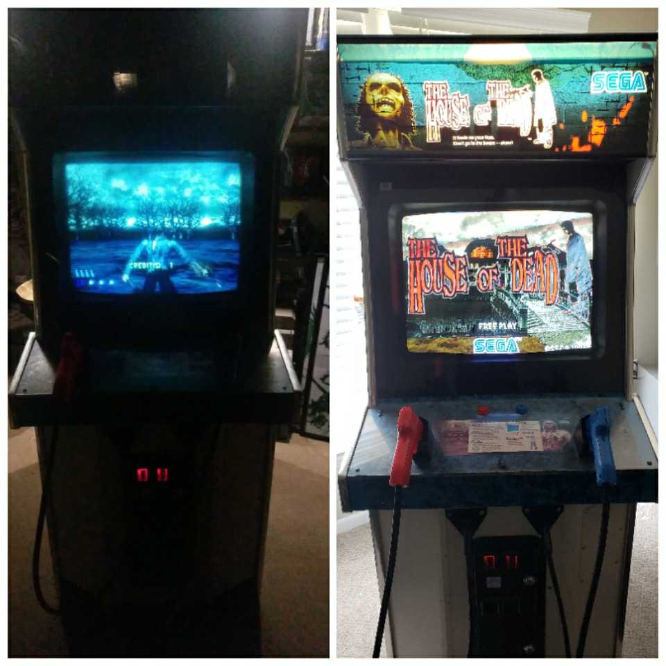 Arcade Cabinet Restoration House of the Dead